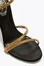 MARGOT BLACK AND GOLD SANDAL 105