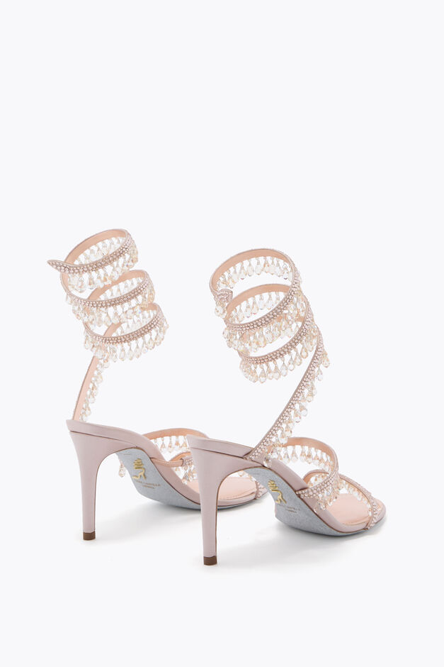 CHANDELIER LIGHT PINK SANDAL 80