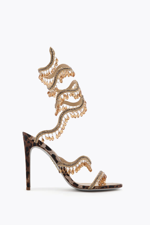 ONDA CHANDELIER ANIMALIER SANDAL 105