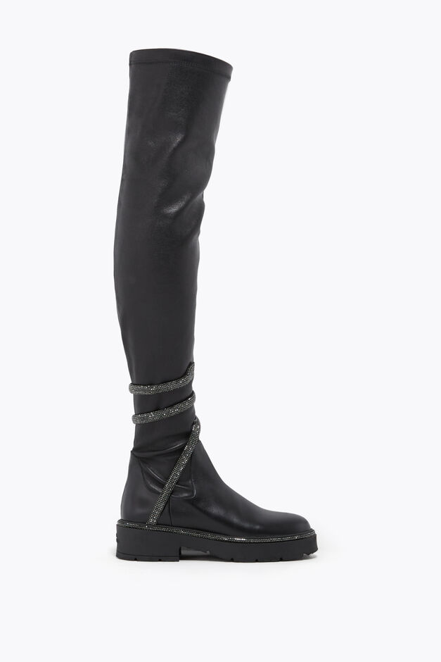 CLEO BLACK CUISSARD BOOT 50