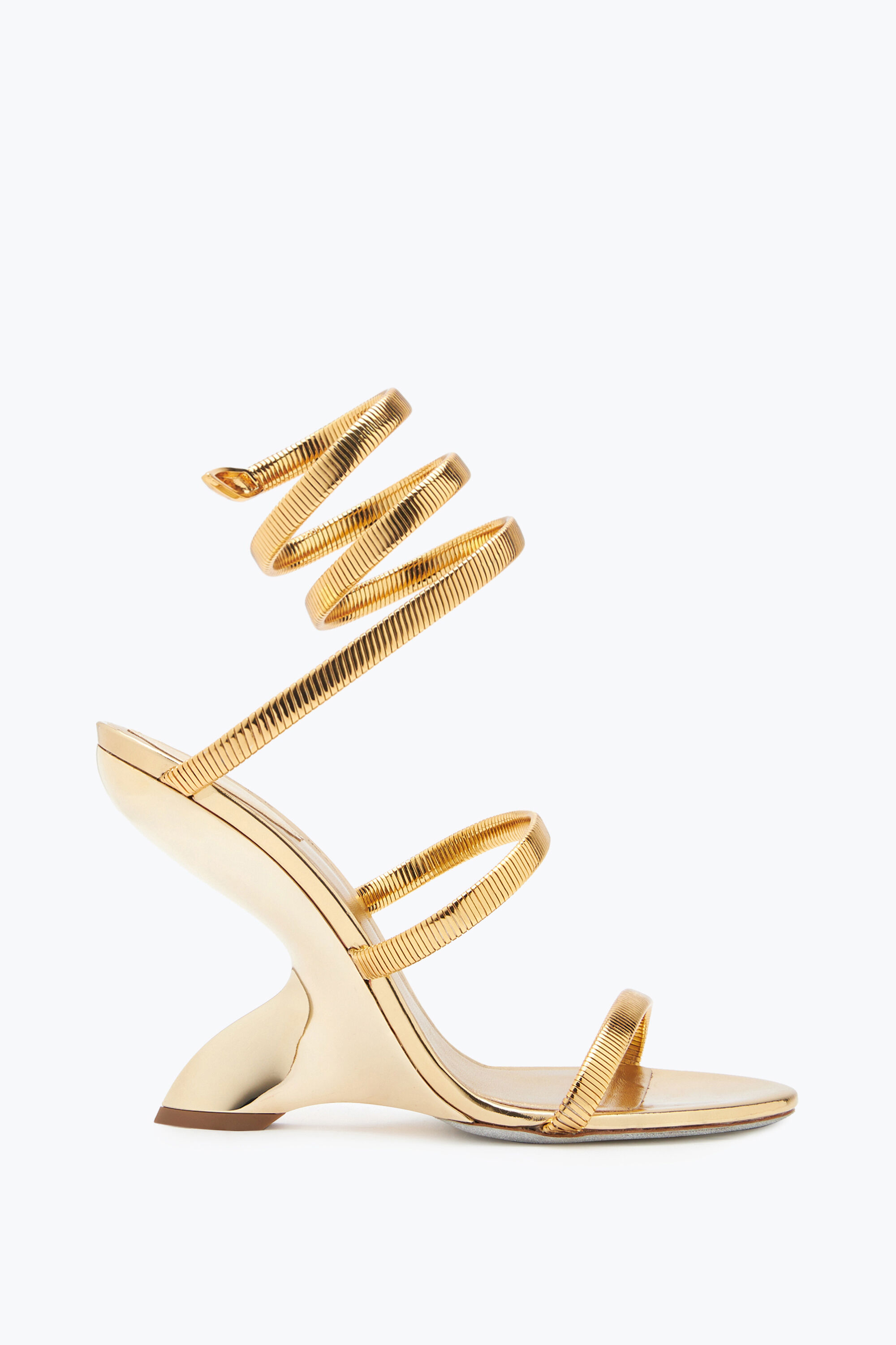 サンダル・ミュール RENE CAOVILLA Women Sandals 419956 C12503 105 R001O100 GOLD Jeweled Symphony Mirrored Silver Sandal 105 | Rene Caovilla®