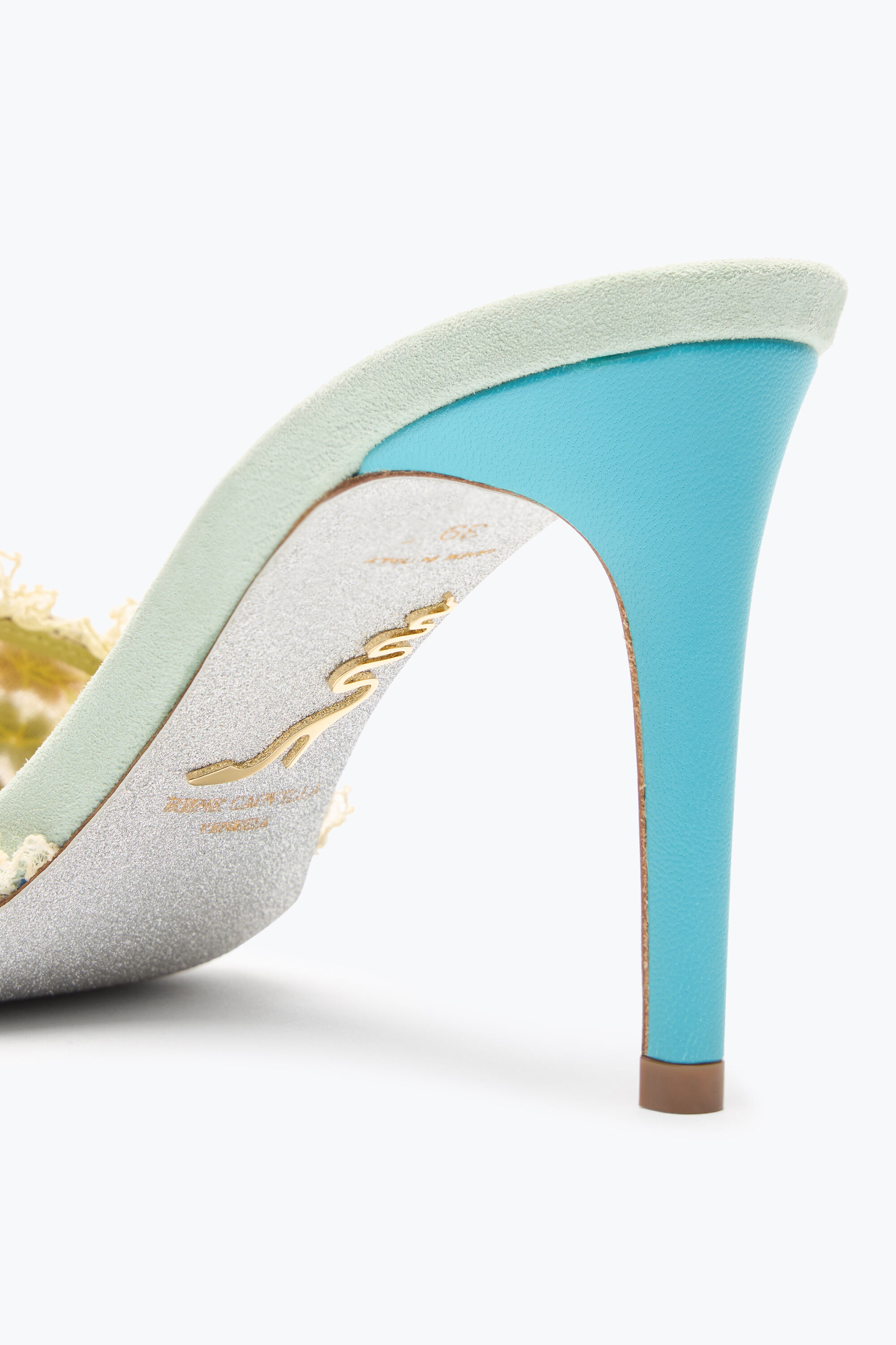 Jeweled BLOOM SLIDER SANDAL 80 | Rene Caovilla®