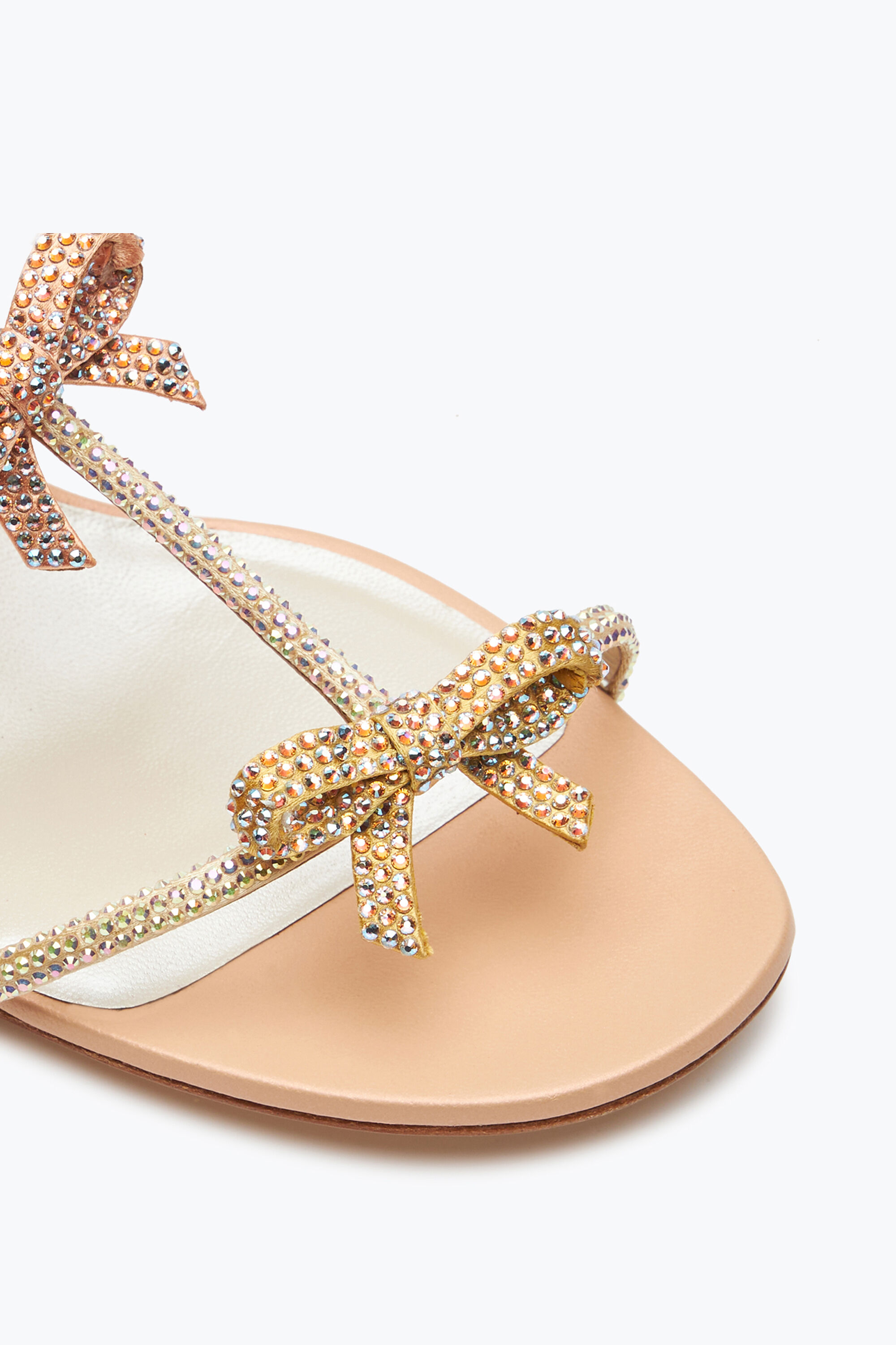 Jeweled Sandals With Ankle Laces Caterina | Rene Caovilla®