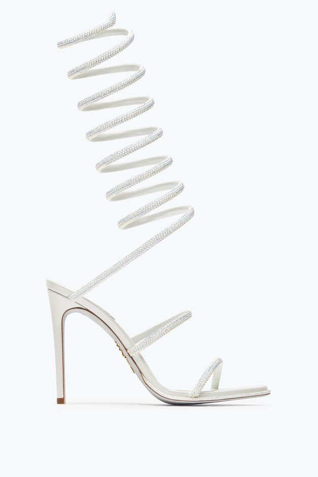 Super Cleo White Sandal 105