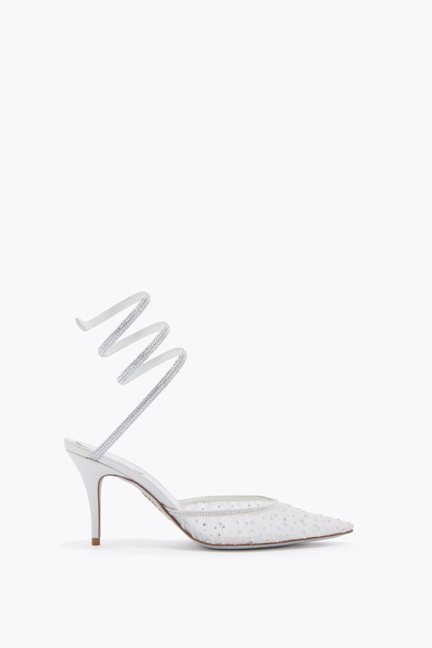 BELLE IVORY PUMP WITH SERPENT 80