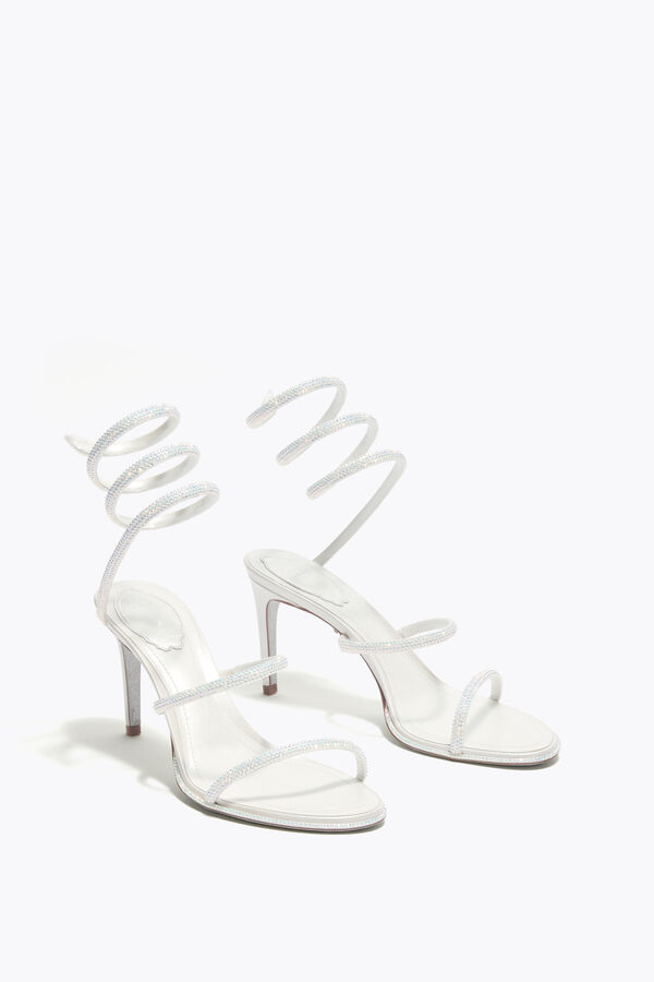 CLEO WHITE SANDAL 80