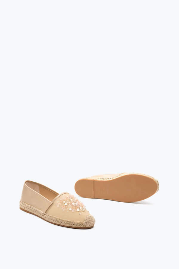 EDEN NUDE ESPADRILLES WITH CRYSTALS 10