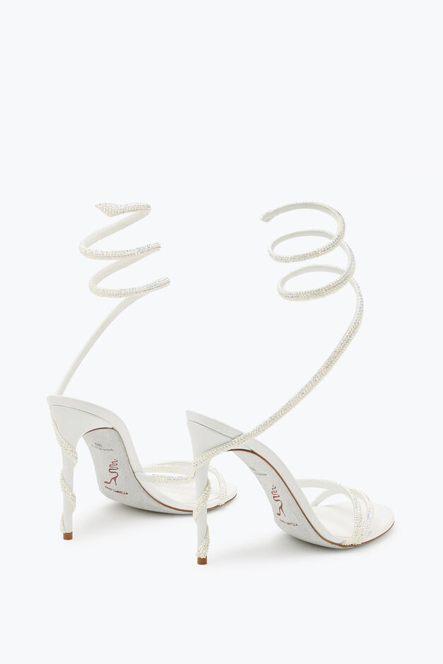 MARGOT SWAROVSKI WHITE SANDAL JEWEL MARGOT SWAROVSKI WHITE SANDAL JEWEL