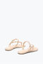 BRAID NUDE FLAT SANDAL 10