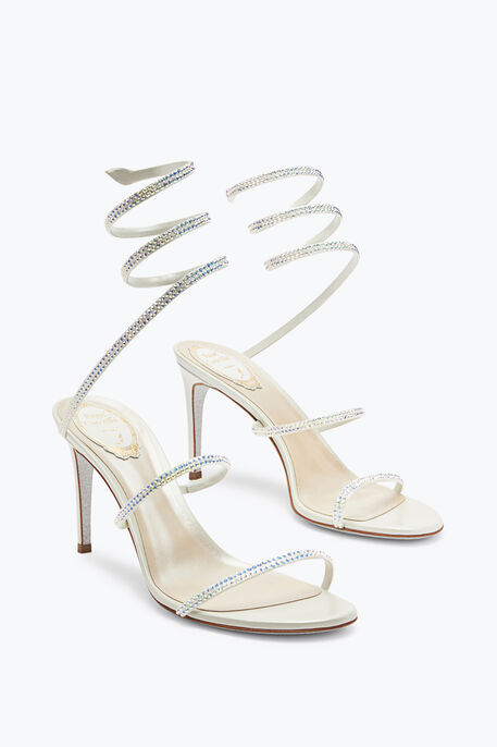 Satin Jewel Sandals Cleo Satin Jewel Sandals Cleo