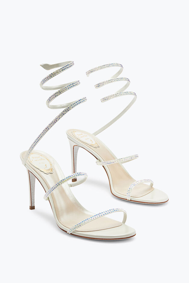 Satin Jewel Sandals Cleo Satin Jewel Sandals Cleo