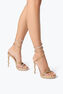 Margot Plateau Sandal With Gold And Silver Crystals 120