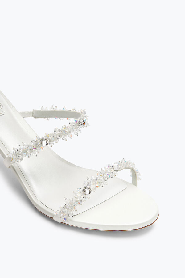 Cinderella White Sandal With Serpent 60