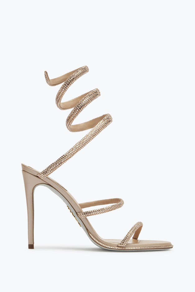 Cleo Crystal Powder Pink Sandal 105 Cleo Crystal Powder Pink Sandal 105