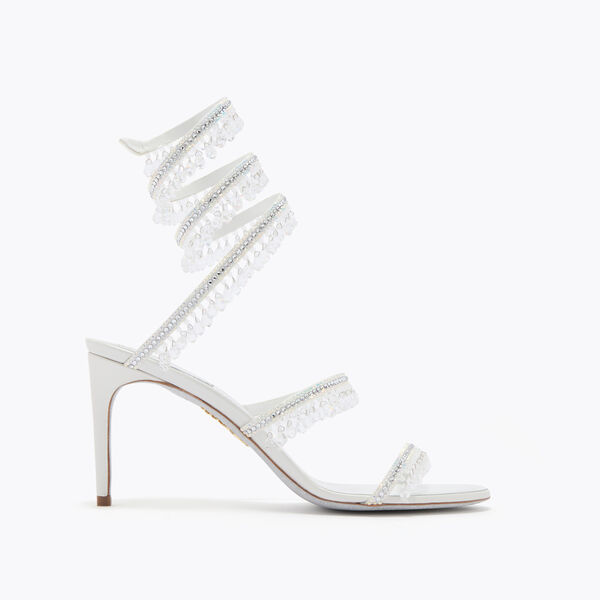 CHANDELIER WHITE SANDAL 80