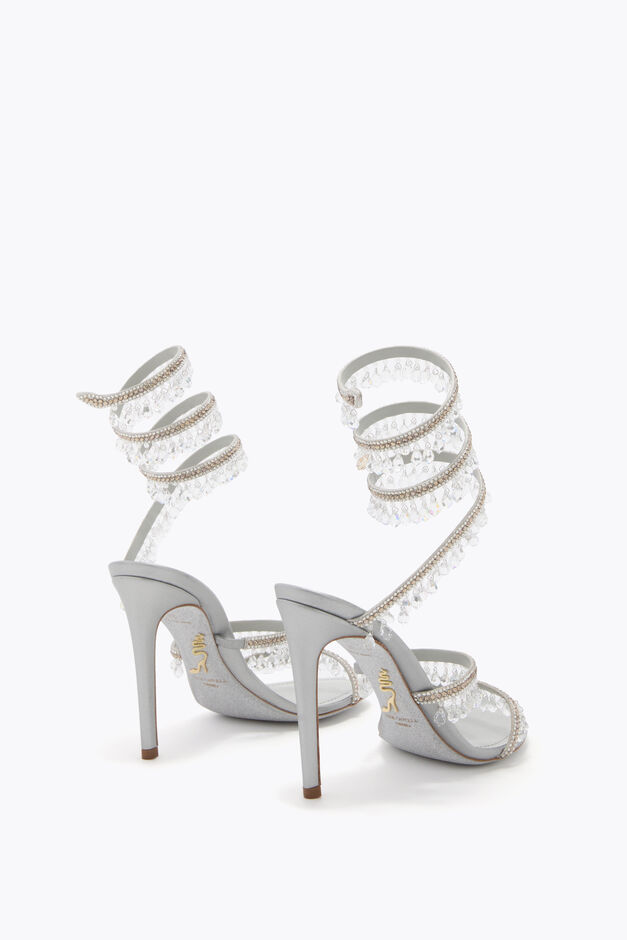 CHANDELIER PEARL GREY SANDAL 105
