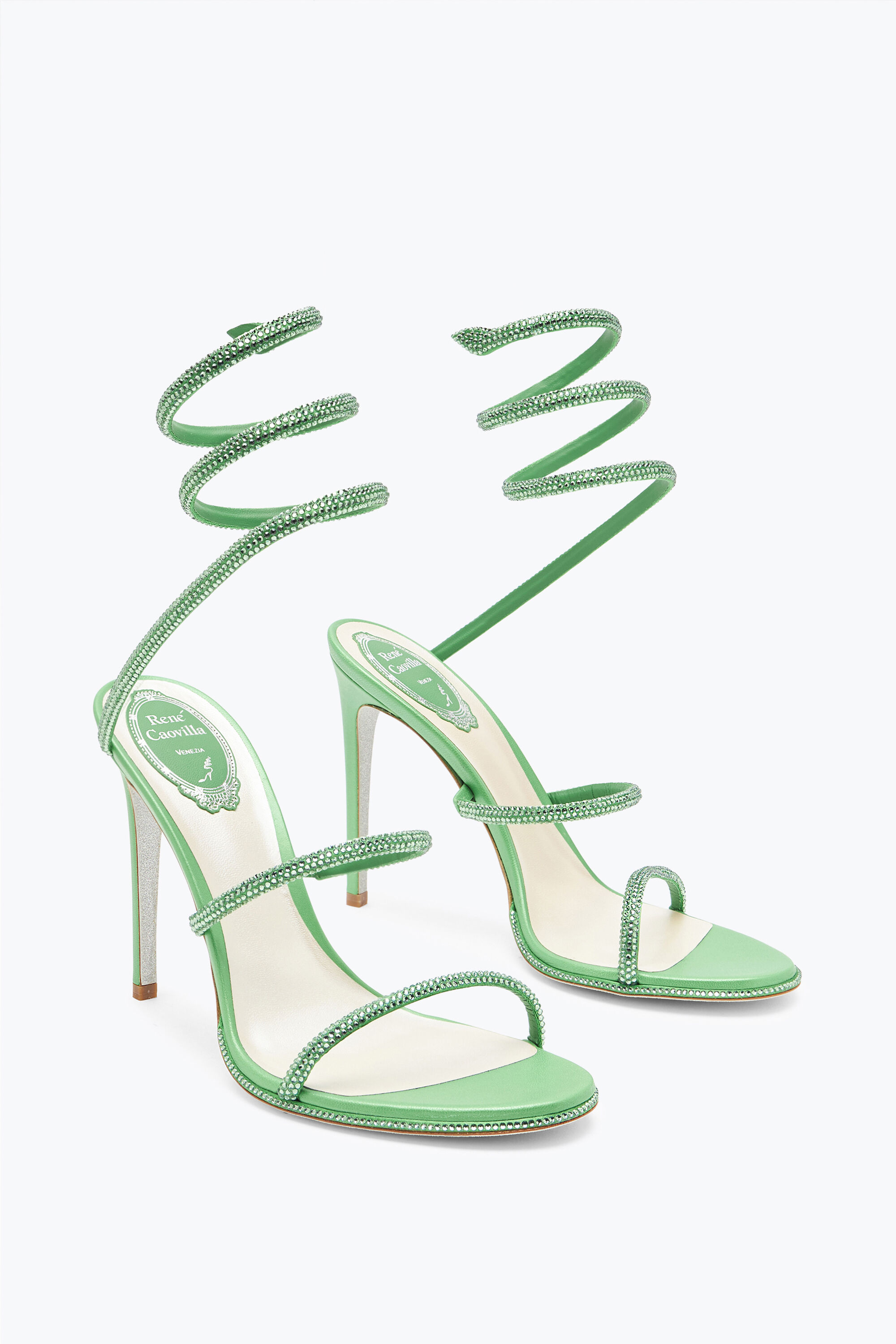 サンダル・ミュール Rene Caovilla 'Cleo' sandals Rene Caovilla® Cleo: jeweled elegant sandals