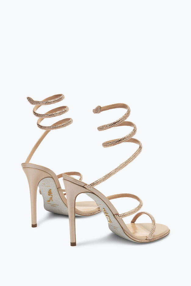 Cleo Crystal Powder Pink Sandal 105 Cleo Crystal Powder Pink Sandal 105