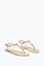 BLOOM NUDE FLAT SANDAL 10