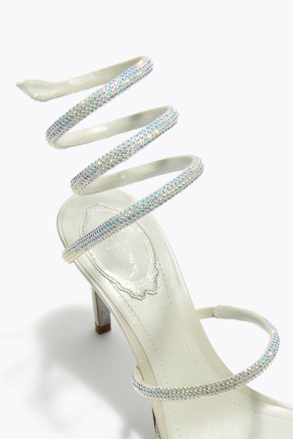 CLEO WHITE SANDAL 80