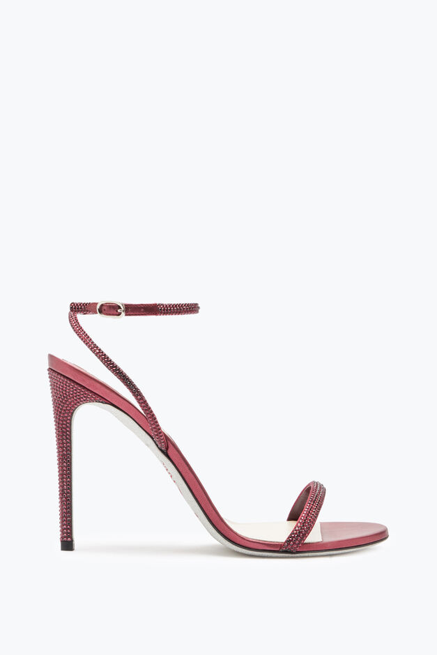 Ellabrita Crystal Wine Red Sandal 105