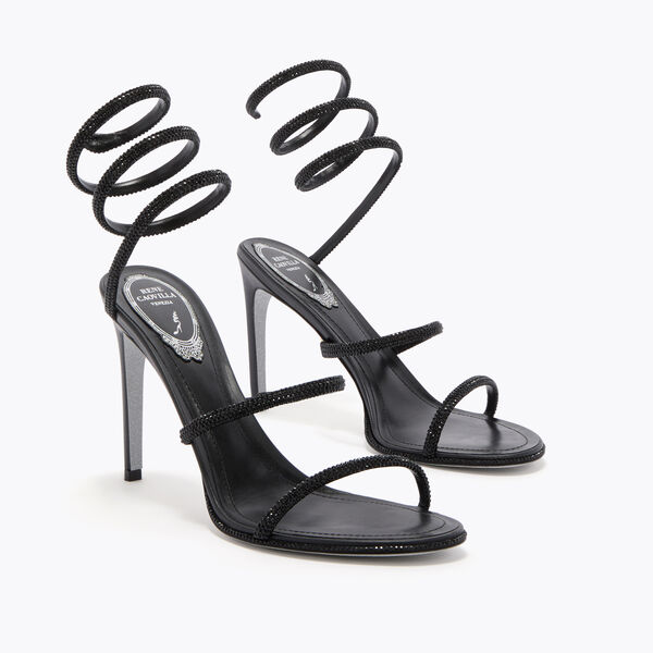 CLEO BLACK SANDAL 105