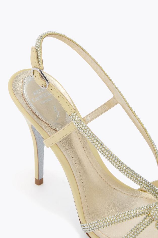 LYNETTE BUTTER YELLOW SANDAL 100