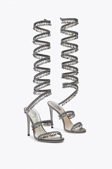 Chandelier Crystal Light Grey Sandal 105 Chandelier Crystal Light Grey Sandal 105