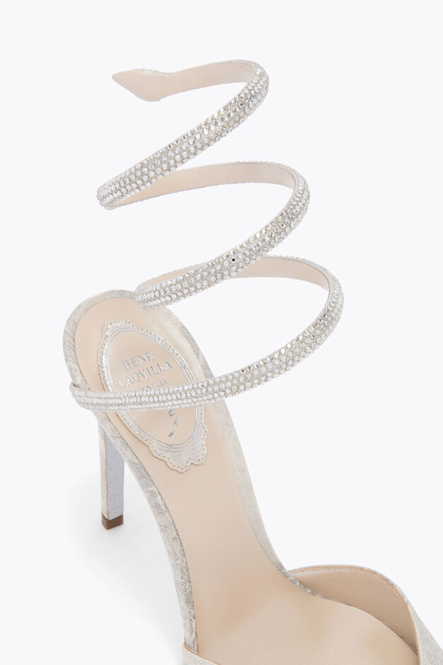 CLEO PUMP IN PEARL BROCADE 105