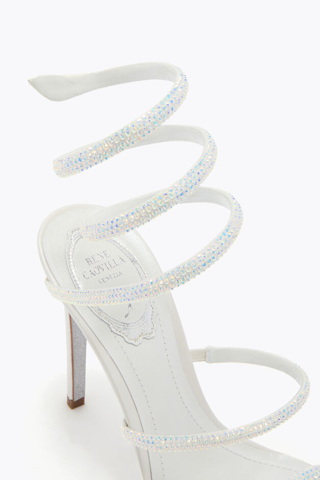 CLEO WHITE SANDAL 105 CLEO WHITE SANDAL 105