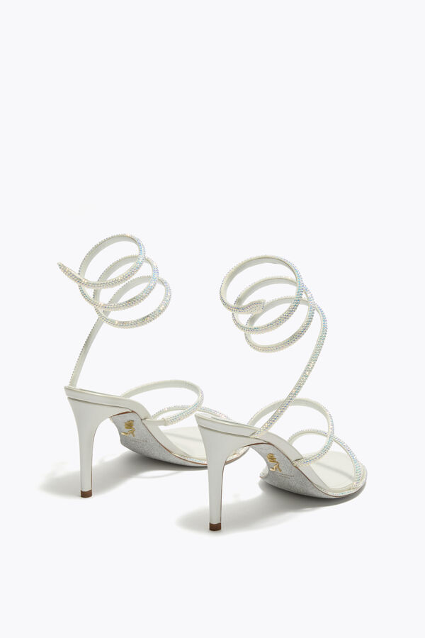 CLEO WHITE SANDAL 80