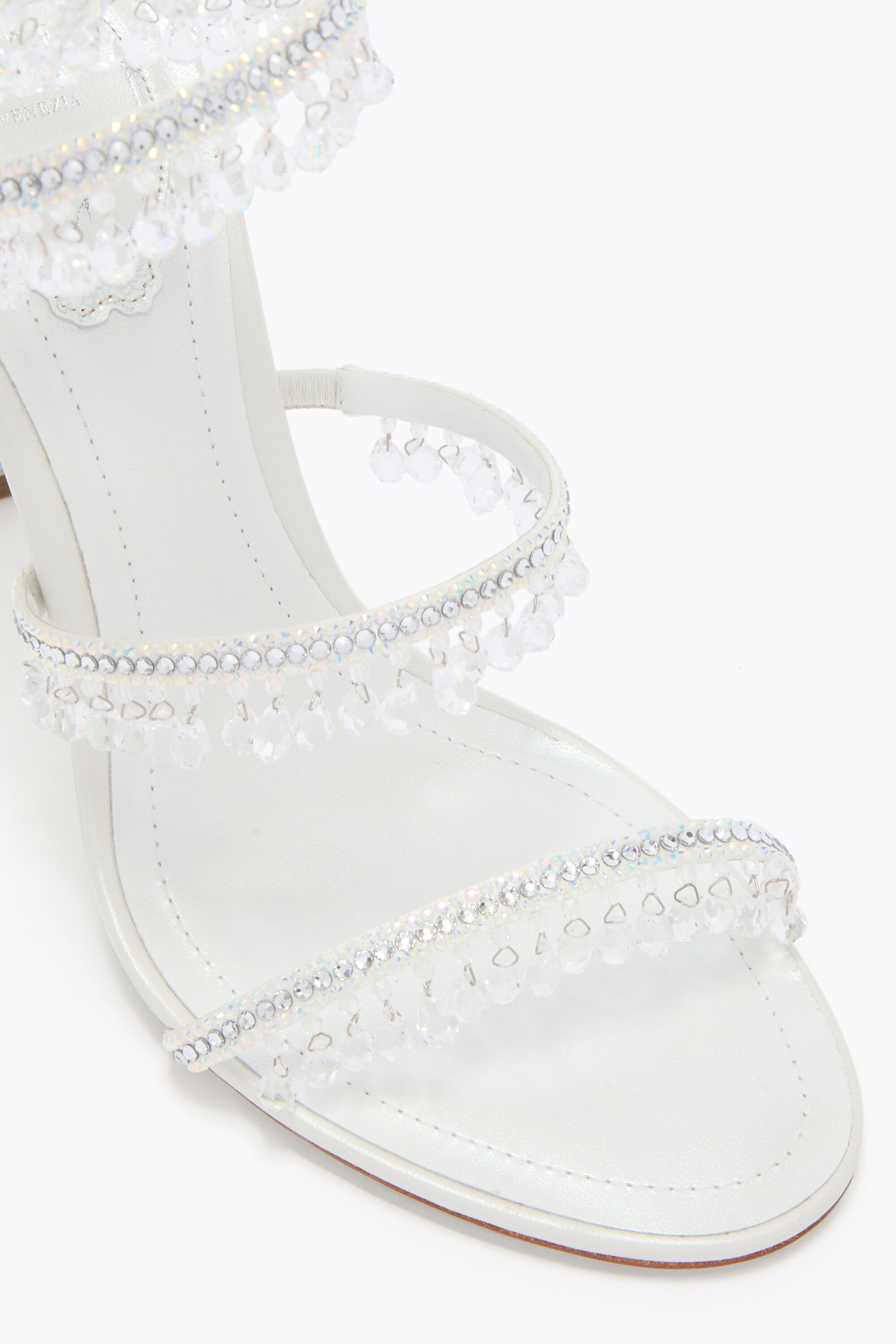 Rene Caovilla® Chandelier: sandals with crystals