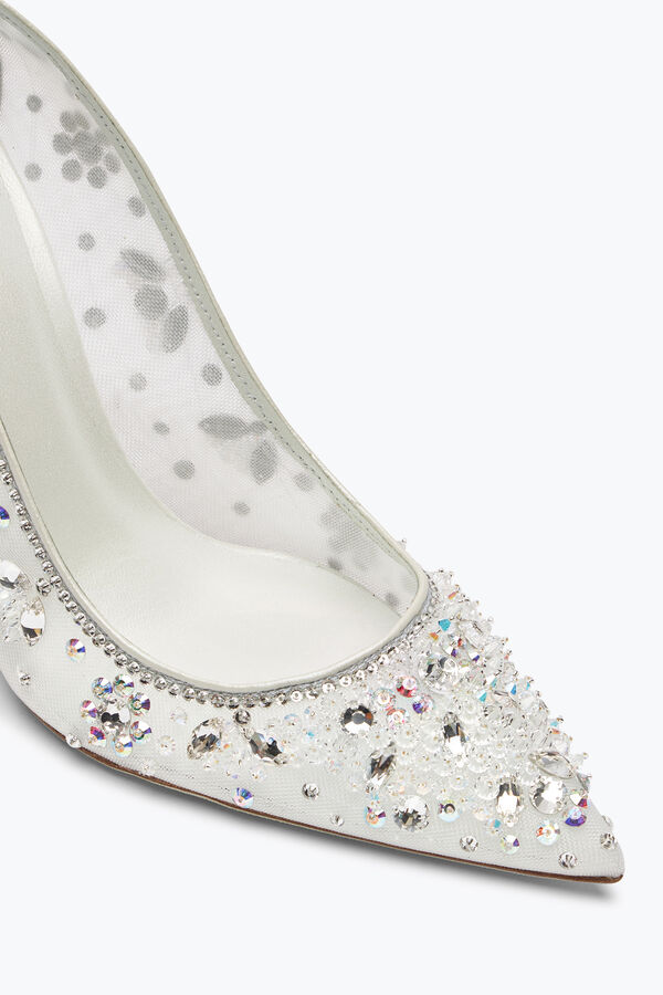 Cinderella White Pump 105
