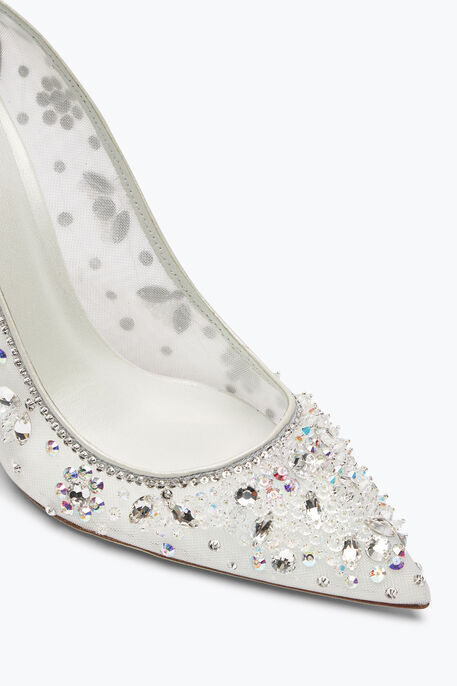 Cinderella White Pump 105 Cinderella White Pump 105