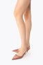 ONDA SLINGBACK BLUSH SATIN/BLUSH ROSE STRASS SLINGBACK