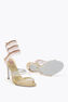 CHANDELIER GOLD SATIN/ROSE GOLD-MULTI STRASS SANDAL