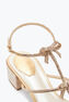 Caterina Crystal Beige Sandal 40