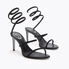 CLEO BLACK SANDAL 80