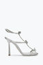 Caterina Crystal Gray Sandal 105