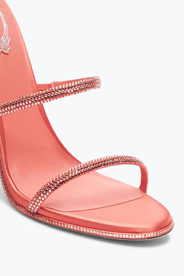 Cleo Peach Sandal With Crystals 105