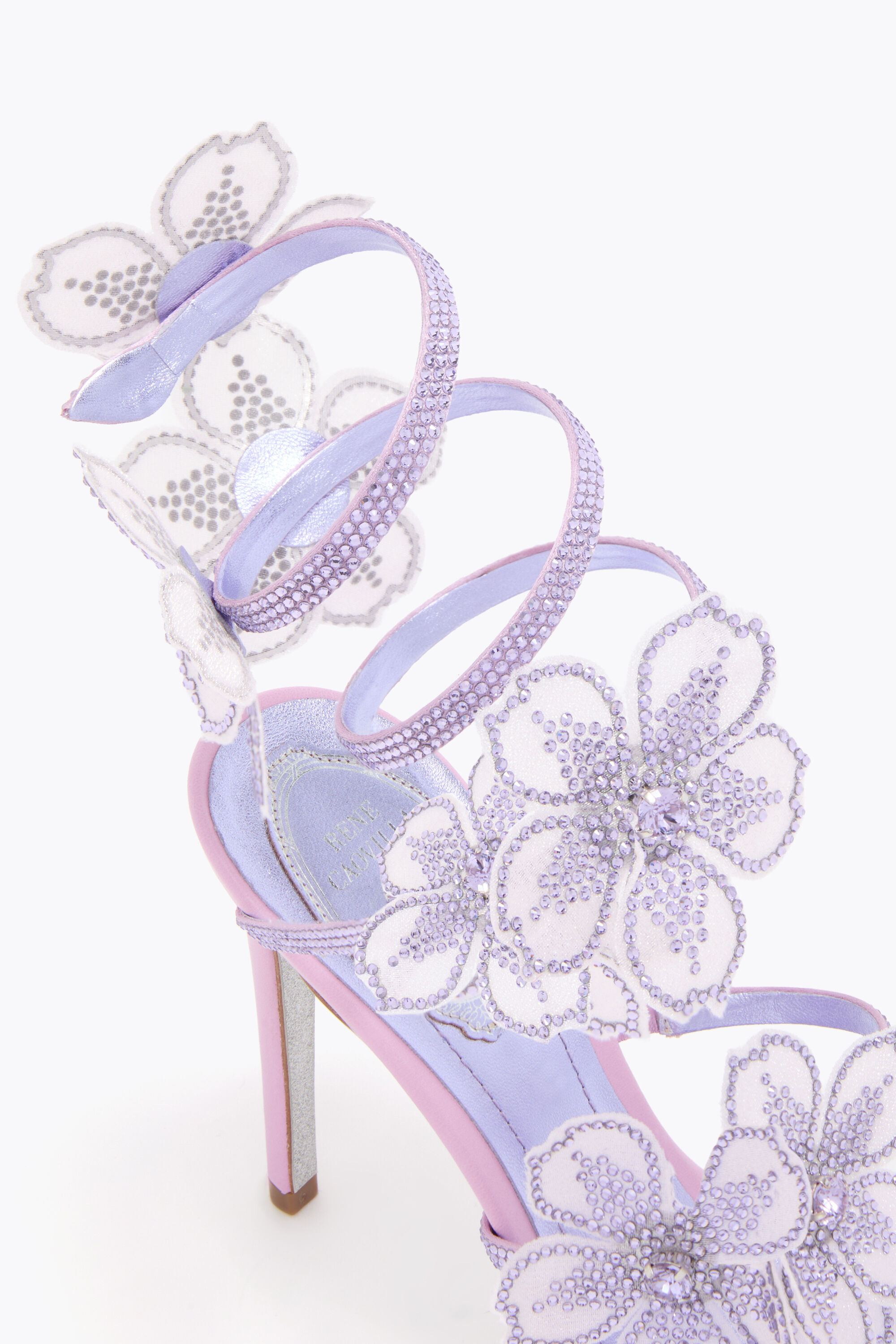 renecaovillaレネカオヴィラ花フラワーサンダル 花飾り ピンク Jeweled FLORIANE | Rene Caovilla®