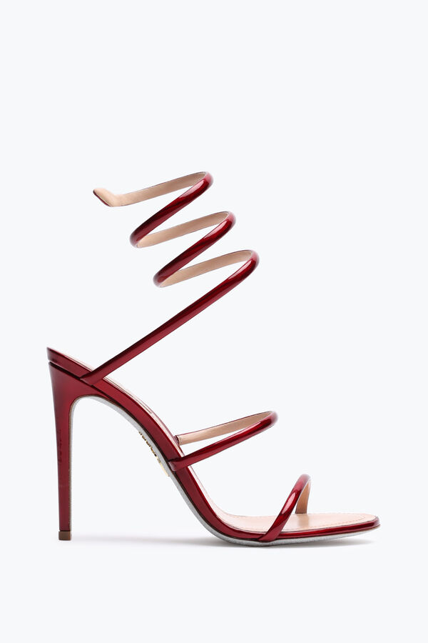 Cleo Metallic Red Sandal 105