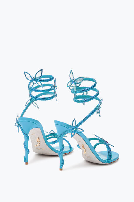 Margot Turquoise Butterfly Sandal 105 Margot Turquoise Butterfly Sandal 105