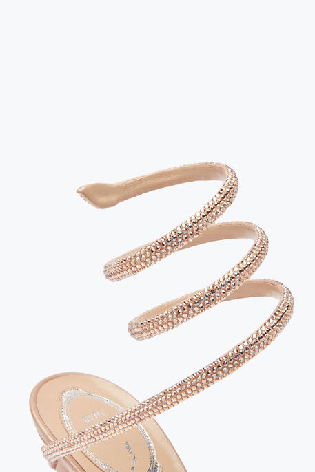 MARGOT CRYSTAL BLUSH SANDAL 105