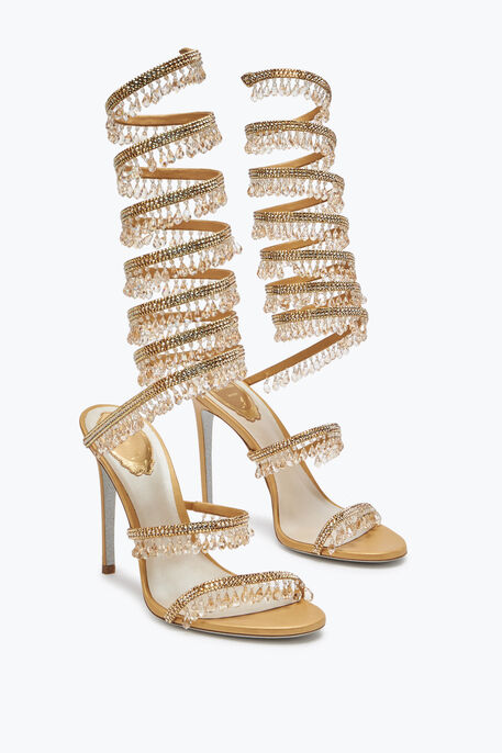 Chandelier Crystals Honey Sandal 105 Chandelier Crystals Honey Sandal 105