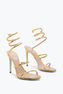 Cleo Metallic Gold Sandal 105