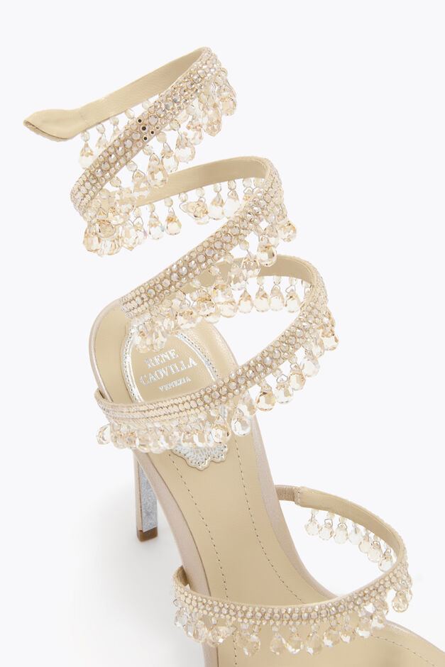 CHANDELIER CHAMPAGNE SANDAL 105