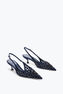 Trifora Midnight Blue Slingback 50