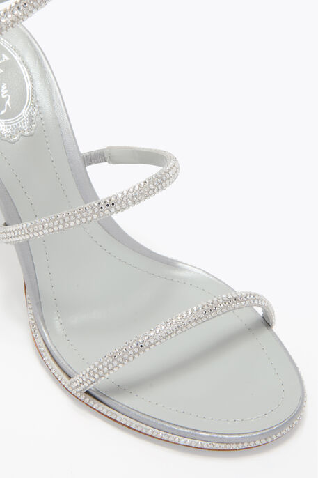 CLEO SILVER SANDAL 80 CLEO SILVER SANDAL 80
