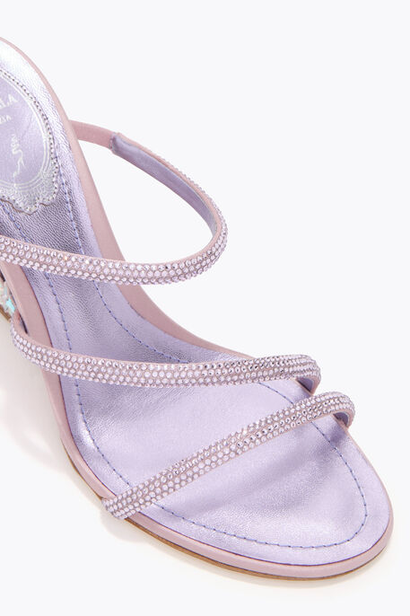 EVA LILAC WEDGE SANDAL 80
